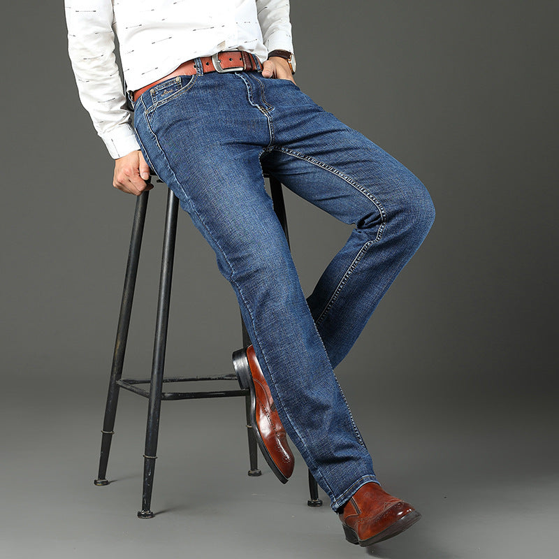Jeans Men's Straight Loose Korean Style Trousers - Jeans Junction Online 