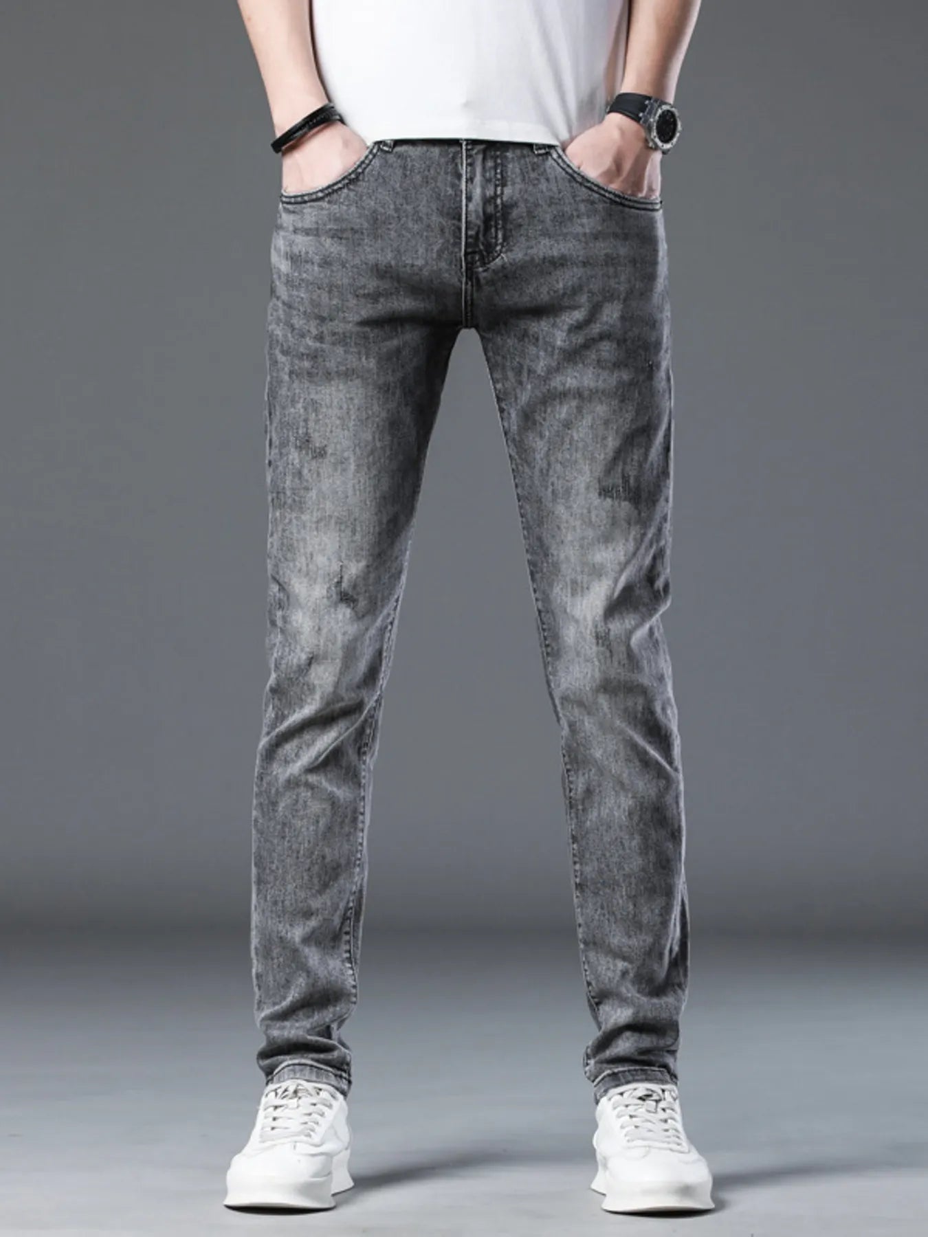 Men's Wash Slim Fit Jeans - Jeans Junction Online 